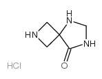 2,5,7-三氮杂螺[3.4]辛烷-8-酮盐酸盐结构式