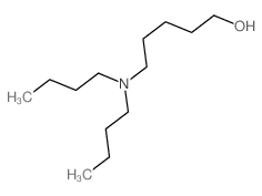 5-(dibutylamino)pentan-1-ol结构式