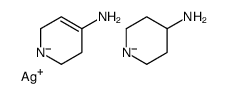 silver,3,6-dihydro-2H-pyridin-1-id-4-amine,piperidin-1-id-4-amine Structure