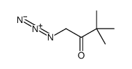 1-azido-3,3-dimethylbutan-2-one Structure