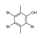 2,4,5-三溴-3,6-二甲基苯酚结构式