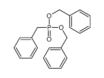 [benzyl(phenylmethoxy)phosphoryl]oxymethylbenzene结构式
