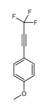 1-methoxy-4-(3,3,3-trifluoroprop-1-ynyl)benzene结构式
