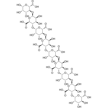 D-Nonamannuronic acid Structure