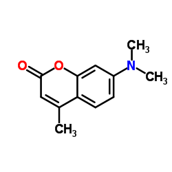 7-二甲氨基-4-甲基香豆素图片