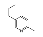 2-methyl-5-propylpyridine Structure