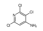 2, 3, 6-三氯吡啶-4-胺结构式