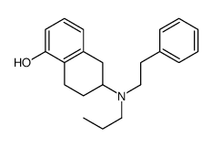 5,6,7,8-四氢-6-[(2-苯基乙基)丙氨基]-1-萘酚结构式