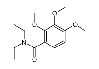 N,N-diethyl-2,3,4-trimethoxybenzamide结构式