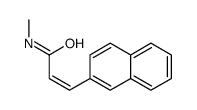 N-methyl-3-naphthalen-2-ylprop-2-enamide Structure