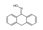 N-(10H-anthracen-9-ylidene)hydroxylamine Structure
