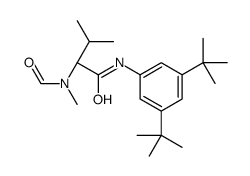 S-N-(3,5-二叔丁基苯基)-3-甲基-2-(N-甲酰基-N-甲氨基)丁酰胺图片