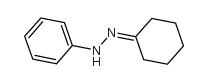 N-(cyclohexylideneamino)aniline结构式