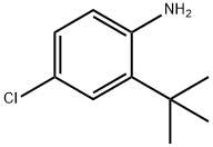 4-氯-2-叔丁基苯胺结构式