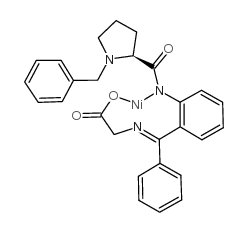 (s)-(O-(N-苄基脯氨基酸)氨基I(苯基)..N,N,N-镍结构式
