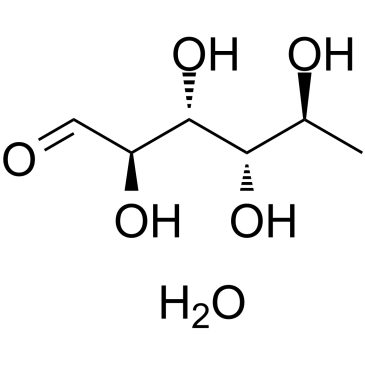 L-鼠李糖结构式