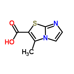 3-甲基咪唑并[2,1-B]噻唑-2-羧酸结构式