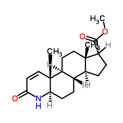 Methyl 3-oxo-4-aza-5alpha-androst-1-ene-17beta-carboxylate picture