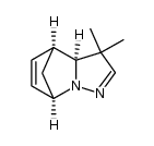 (3aS,4S,7R)-3,3-dimethyl-3,3a,4,7-tetrahydro-4,7-methanopyrazolo[1,5-a]pyridine结构式