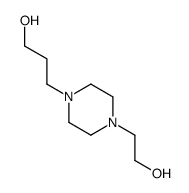 3-[4-(2-羟基-乙基)-哌嗪-1-基]-1-丙醇结构式