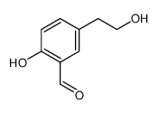 2-hydroxy-5-(2-hydroxyethyl)benzaldehyde结构式