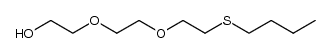 2-(2-(2-(butylthio)ethoxy)ethoxy)ethanol Structure