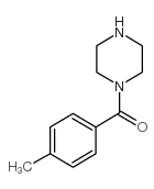 1-(4-甲基苯甲酰基)哌嗪结构式