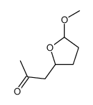 1-(5-methoxyoxolan-2-yl)propan-2-one结构式