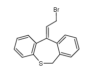 11-(2-bromoethylidene)-6,11-dihydrodibenzo[b,e]thiepin Structure