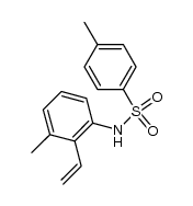 N-p-toluenesulfonyl-2-ethenyl-3-methylaniline Structure