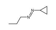 (cyclopropylazo)-n-propane结构式
