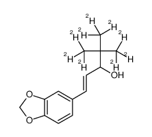 Stiripentol-d9结构式