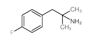 1-(4-氟苯基)-2-甲基-2-丙胺结构式