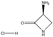 (S)-3-Amino-2-azetidinone hydrochloride结构式