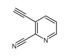 3-ethynylpyridine-2-carbonitrile Structure