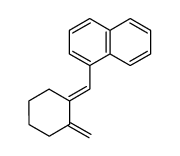 (E)-1-((2-methylenecyclohexylidene)methyl)naphthalene Structure