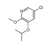 5-氯-3-异丙氧基-2-甲氧基吡啶结构式