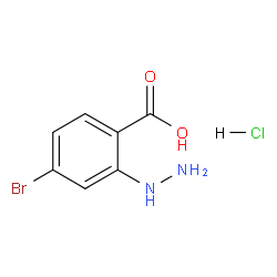 4-溴-2-肼基苯甲酸盐酸盐图片