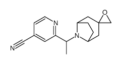 2-(1-{8-azaspiro[bicyclo[3.2.1]octane-3,2'-oxirane]-8-yl}ethyl)-2-cyano-1,2-dihydropyridine-4-carboxylic acid结构式