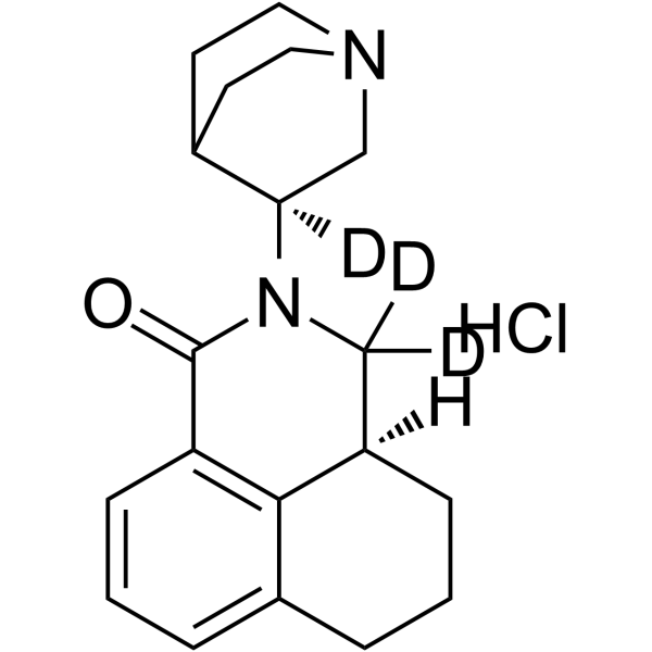 Palonosetron-d3 hydrochloride Structure
