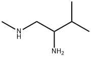 (2-amino-3-methylbutyl)(methyl)amine Structure