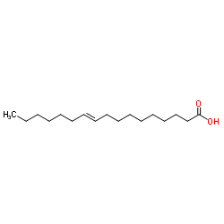 十七碳烯酸(反-10)结构式