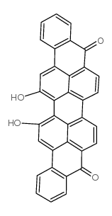 dihydroxydibenzanthrone Structure
