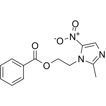 苯酰甲硝唑结构式