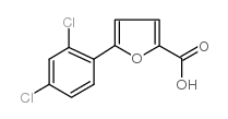 5-(2,4-二氯苯基)-2-糠酸结构式