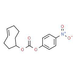 rel-(1R-4E-pR)-Cyclooct-4-en-1-yl (4-nitrophenyl) carbonate Structure