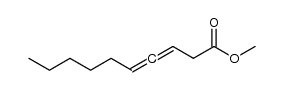 (+/-)-methyl 3,4-decadienoate Structure
