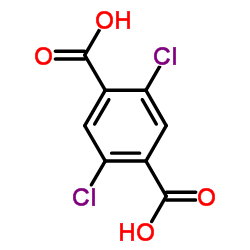 2,5-二氯对苯二甲酸结构式