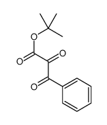 tert-butyl 2,3-dioxo-3-phenylpropanoate Structure