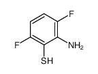 Benzenethiol, 2-amino-3,6-difluoro- (9CI) Structure